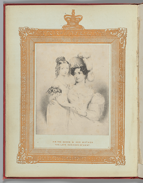 HM The Queen & Her Mother The Late Dutchess of Kent by William Charles Brown, The Metropolitan Museum of Art